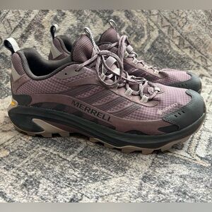 Merrell Moab Speed 2 Gore-Tex Hiking Shoes in Peppercorn Men’s Size 10.5